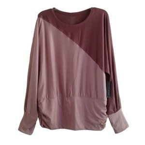 TAHARI SPORT Active Top Long Sleeve Size 1X